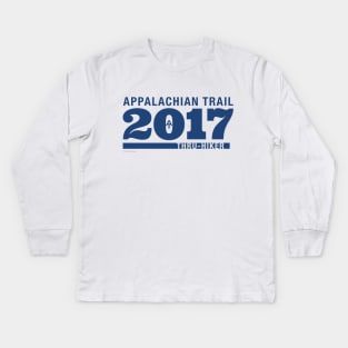 Appalachian Trail Thru-Hiker 2017 Kids Long Sleeve T-Shirt